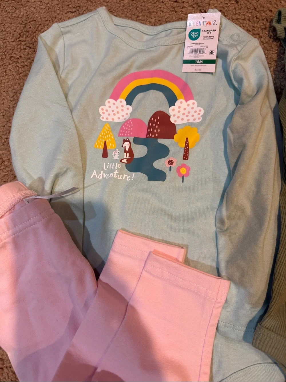 Little girl bundle of clothes 18mo-2T with bonus play purse and car window shade